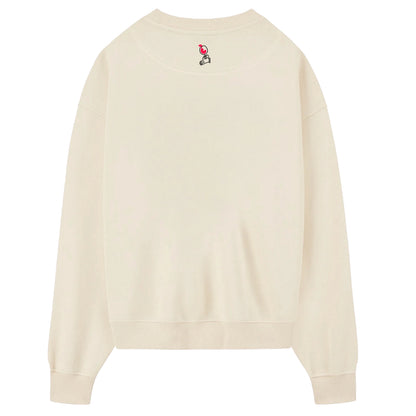 Sudadera Crema - Chisme y Vino