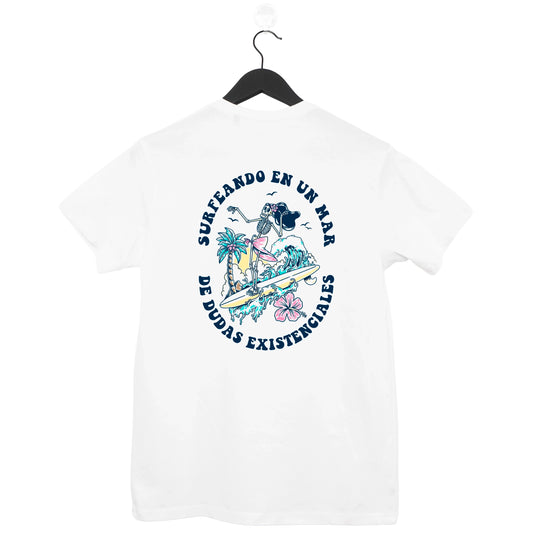 Camiseta Blanca - Surfeando en un mar de dudas