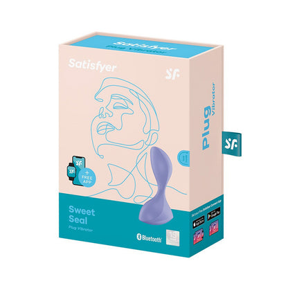 SATISFYER - SWEET SEAL VIBRADOR ANAL MORADO