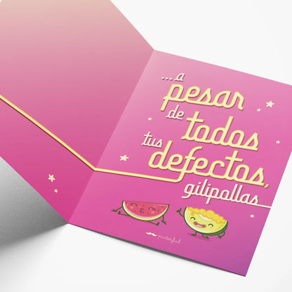 Tarjeta - Enamorados