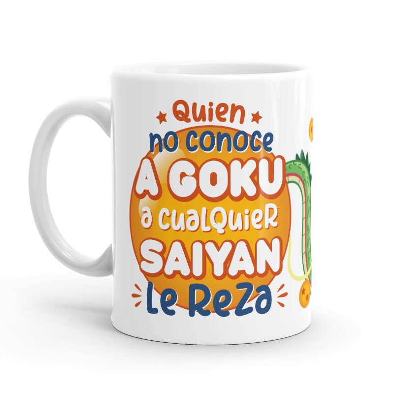 Taza – FR – Quien no conoce a Goku