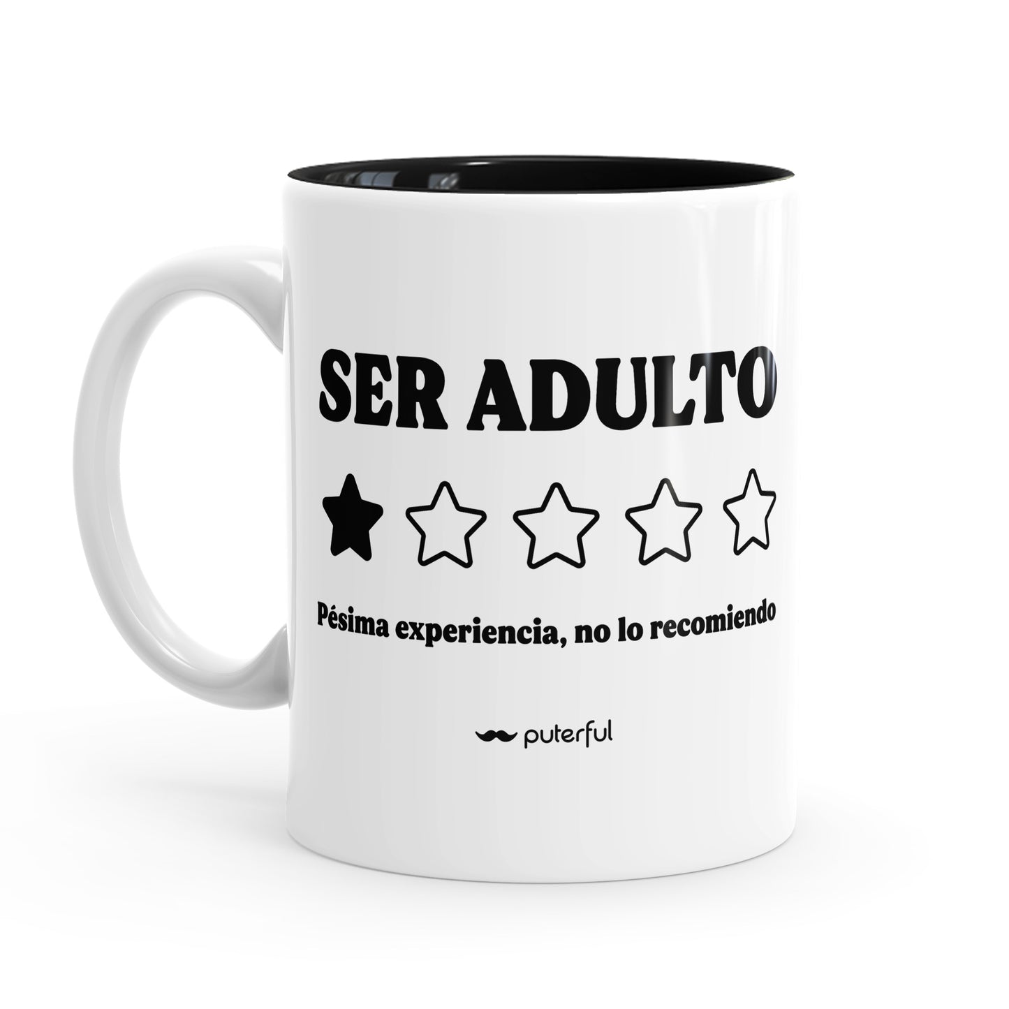 Taza Minimal – Ser adulto