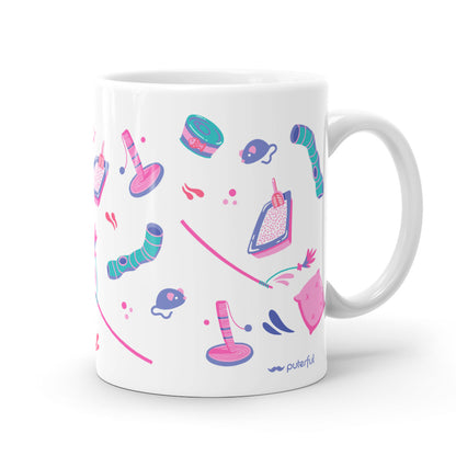 Taza – Trabajo duro para mi gato
