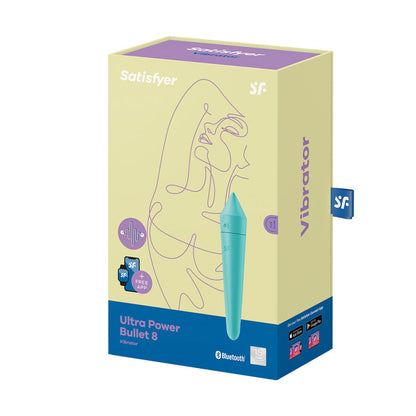 Satisfyer - Ultra Power Bullet 8 Turquesa