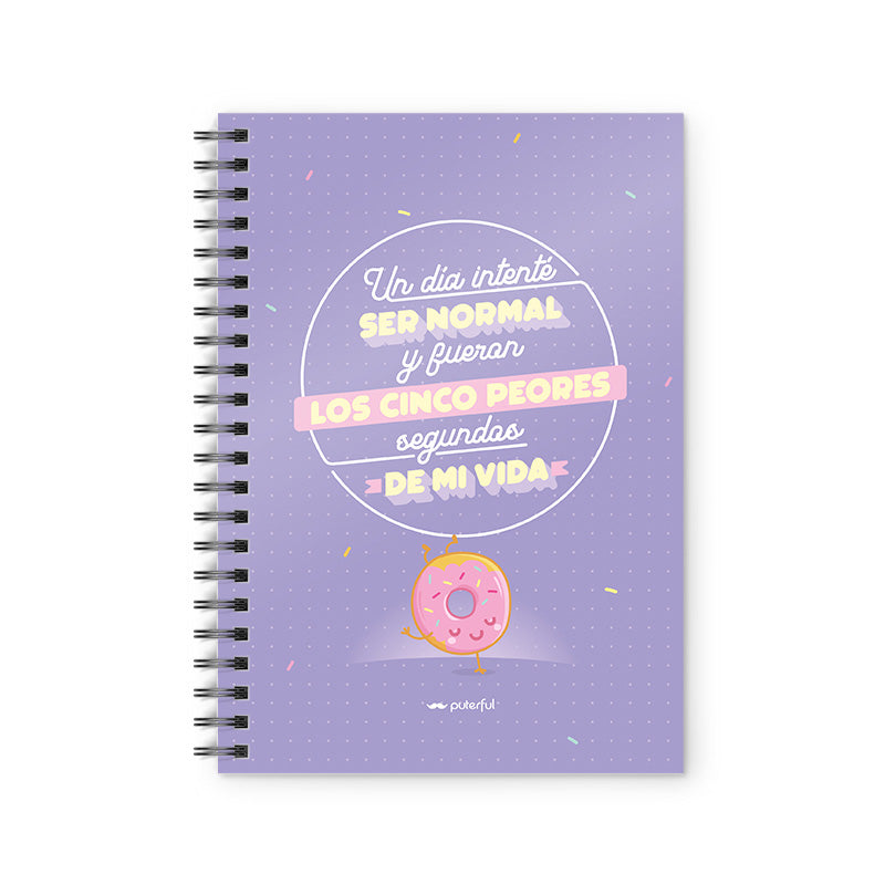 Cuaderno - Un día intenté ser normal