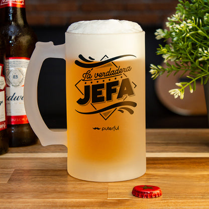 Jarra Cerveza 500ml – La verdadera jefa