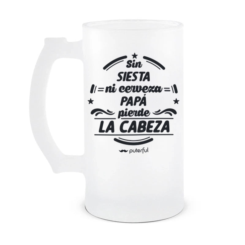 Jarra Cerveza 500ml – Siesta Papá