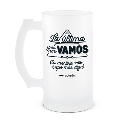 Jarra Cerveza 500ml – La última y nos vamos
