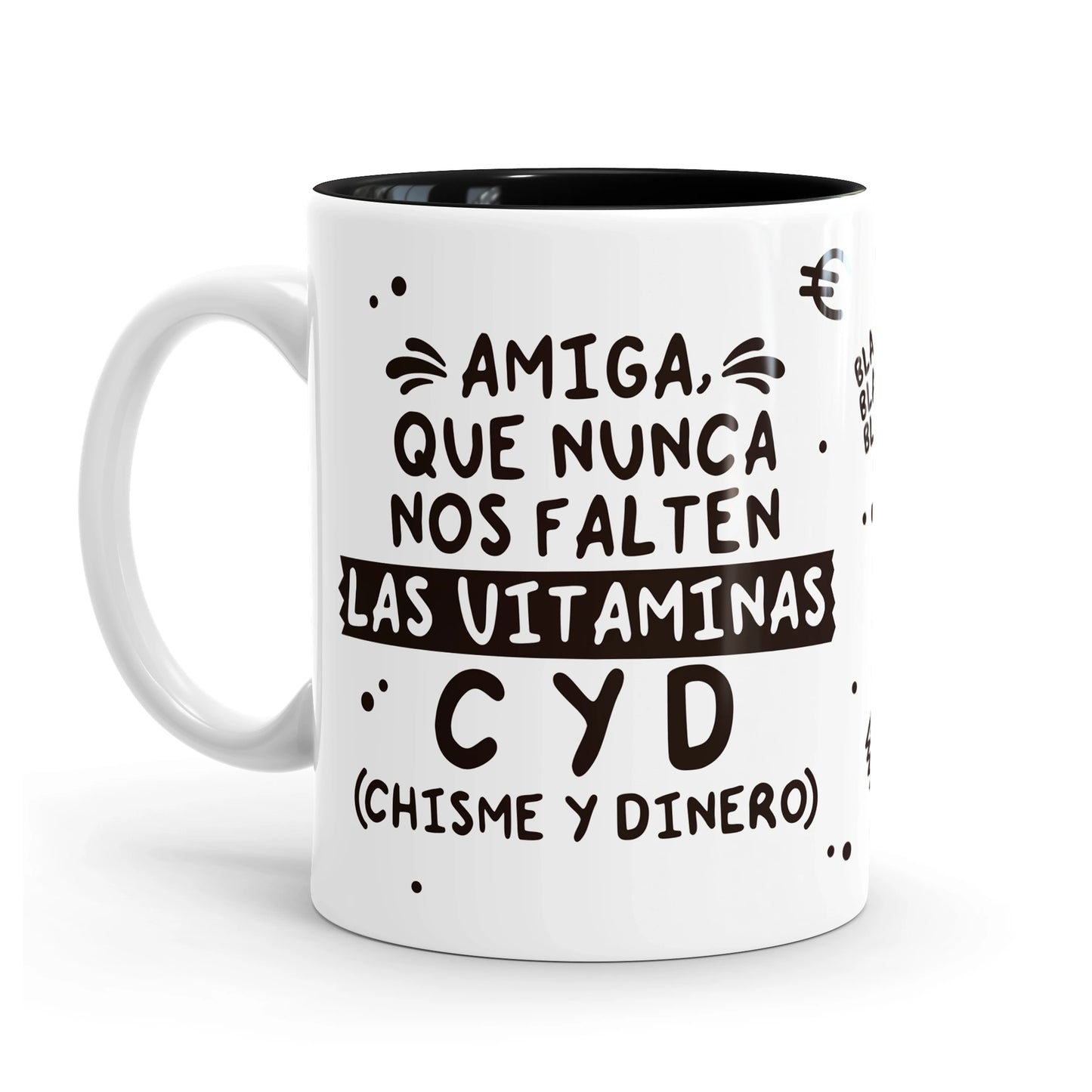 Taza Minimal – Vitaminas