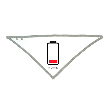 Babero bandana reversible - Batería