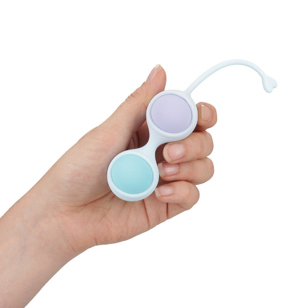 Loveline - Kit de Kegel Vibrador con 5 Pesos Intercambiables y Control Remoto