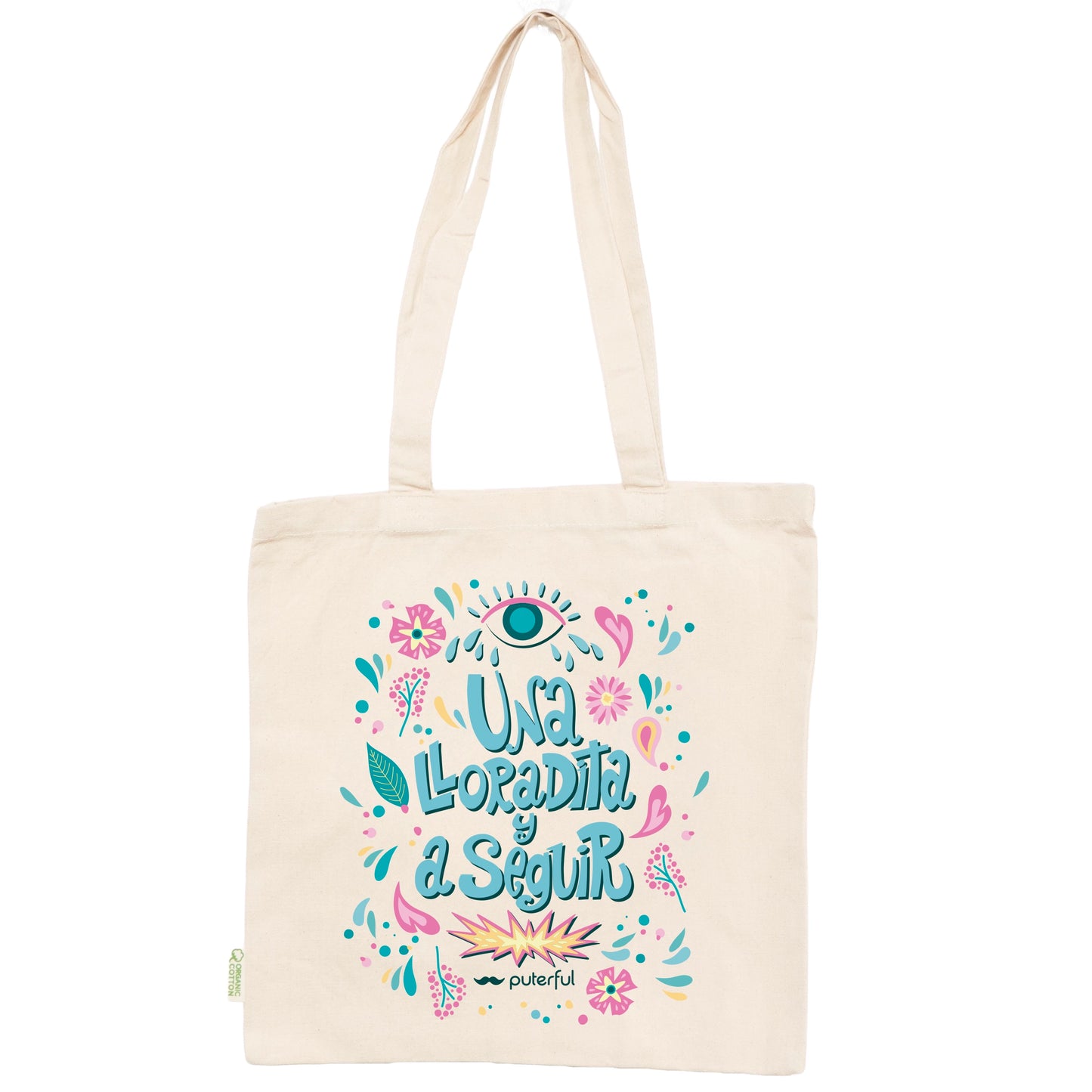 Tote bag Natural -  Una lloradita
