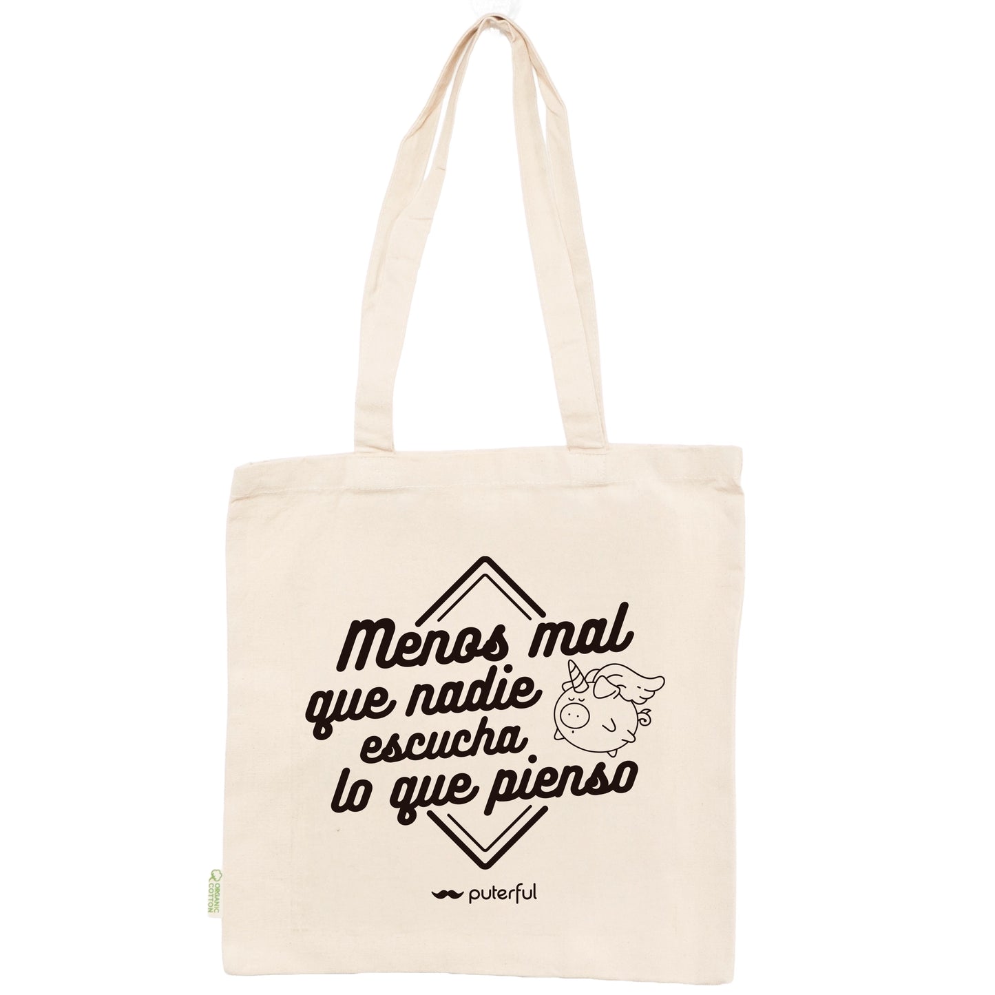 Tote bag Natural - Menos mal