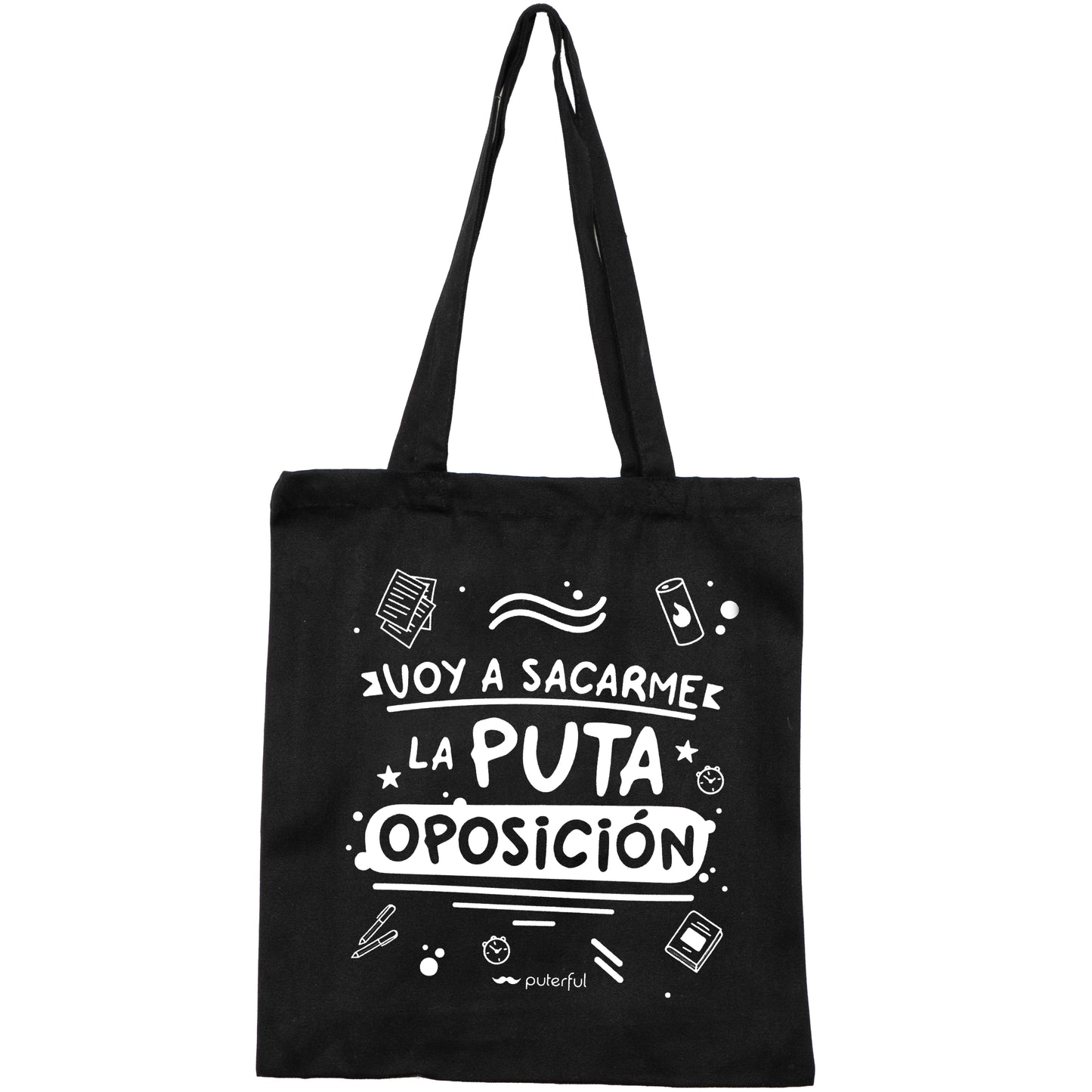 Tote Bag Negra - Oposición