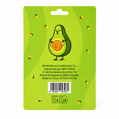 Funda para llaves - Aguacate