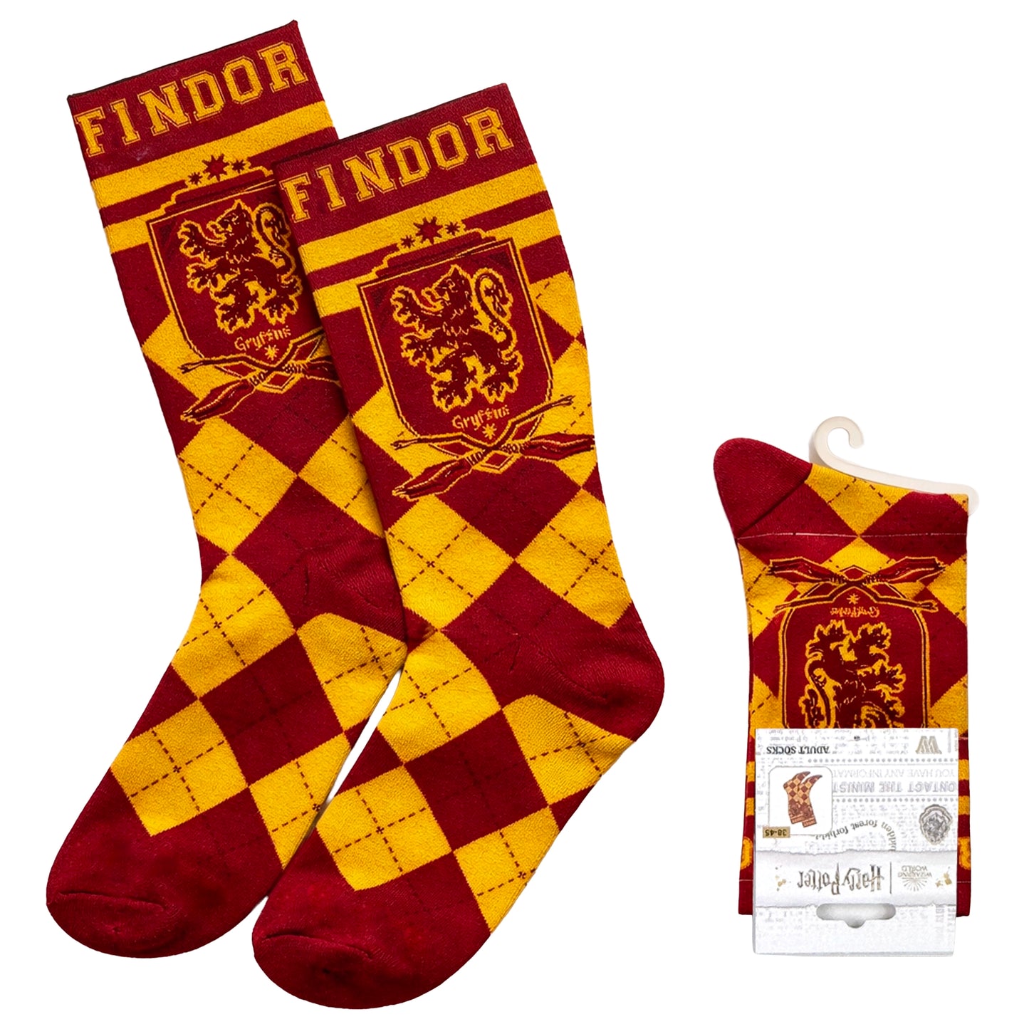 Calcetines Gryffindor Harry Potter adulto - Talla única 38/45