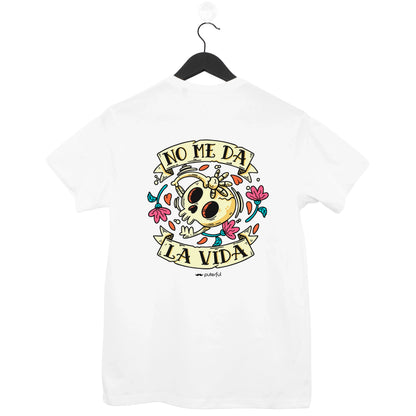 Camiseta Blanca- No me da la vida