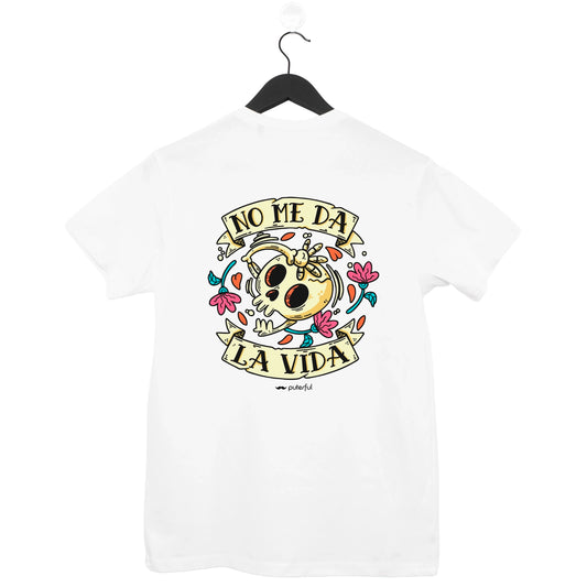 Camiseta Blanca- No me da la vida