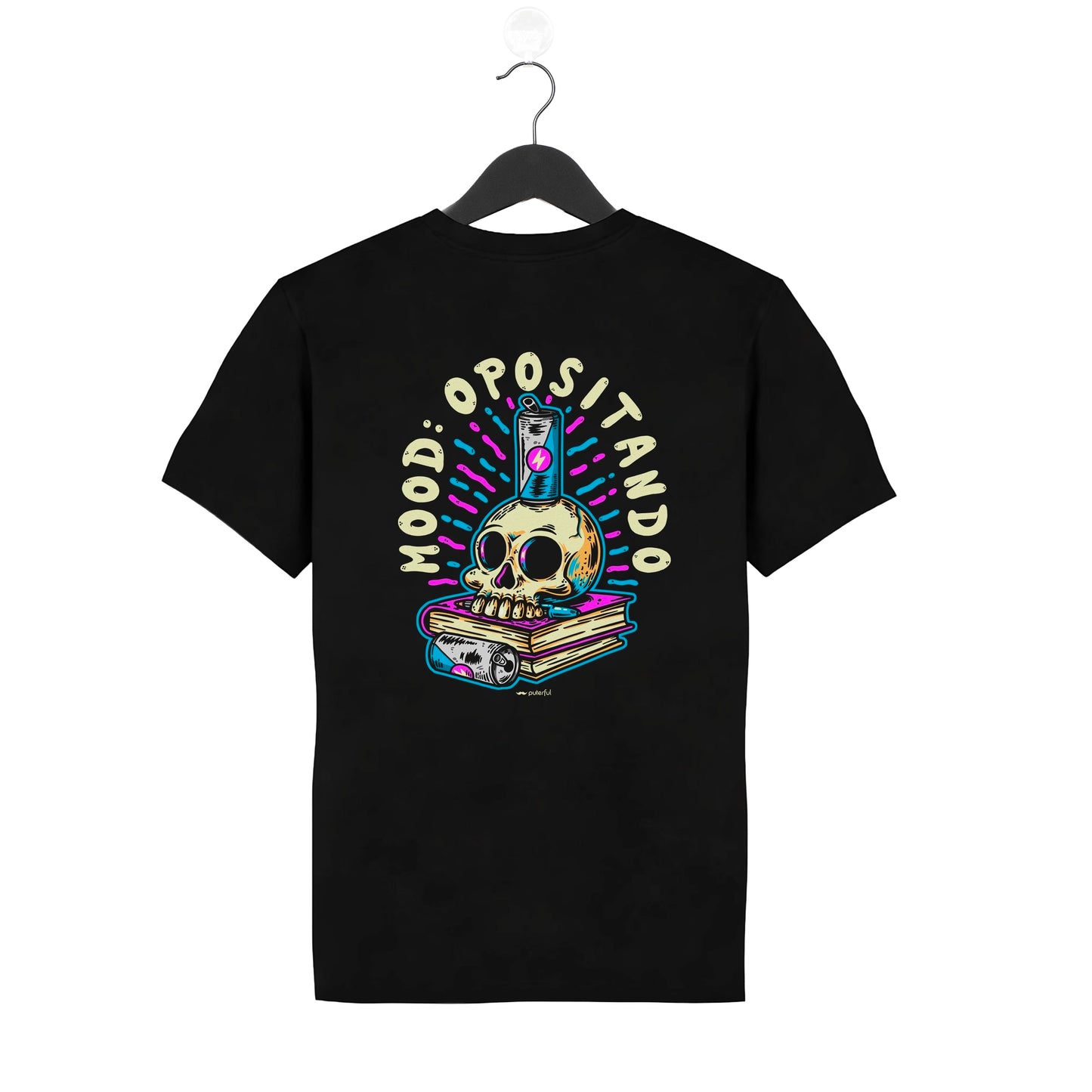 Camiseta Negra – Mood Opositando