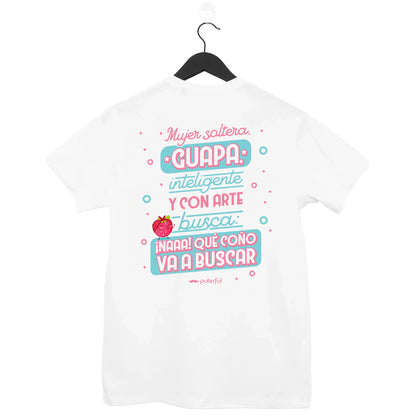 Camiseta Blanca - Mujer soltera