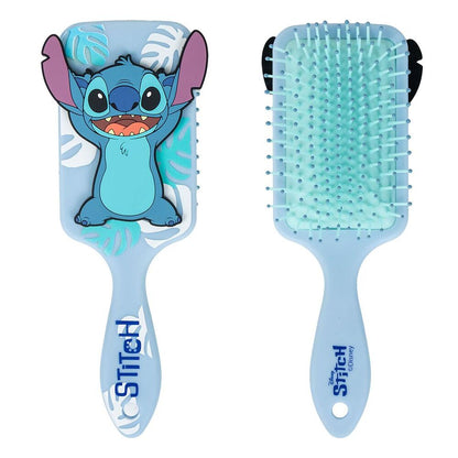 Cepillo pelo Stitch Disney – Figura goma celeste