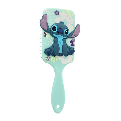 Cepillo pelo Stitch Disney - Figura goma Verde agua