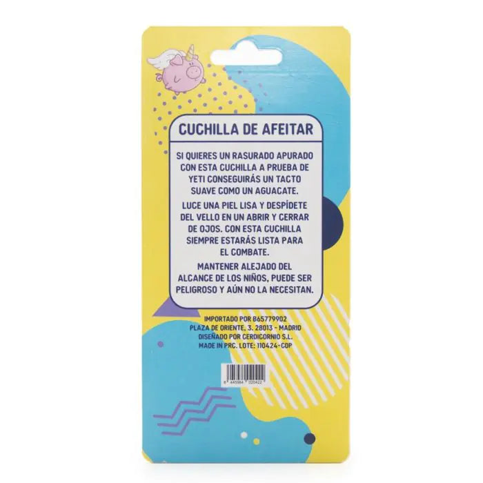 Cuchilla de afeitar - Morada