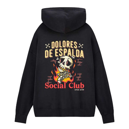 Sudadera PTFL Negra - Dolores de espalda