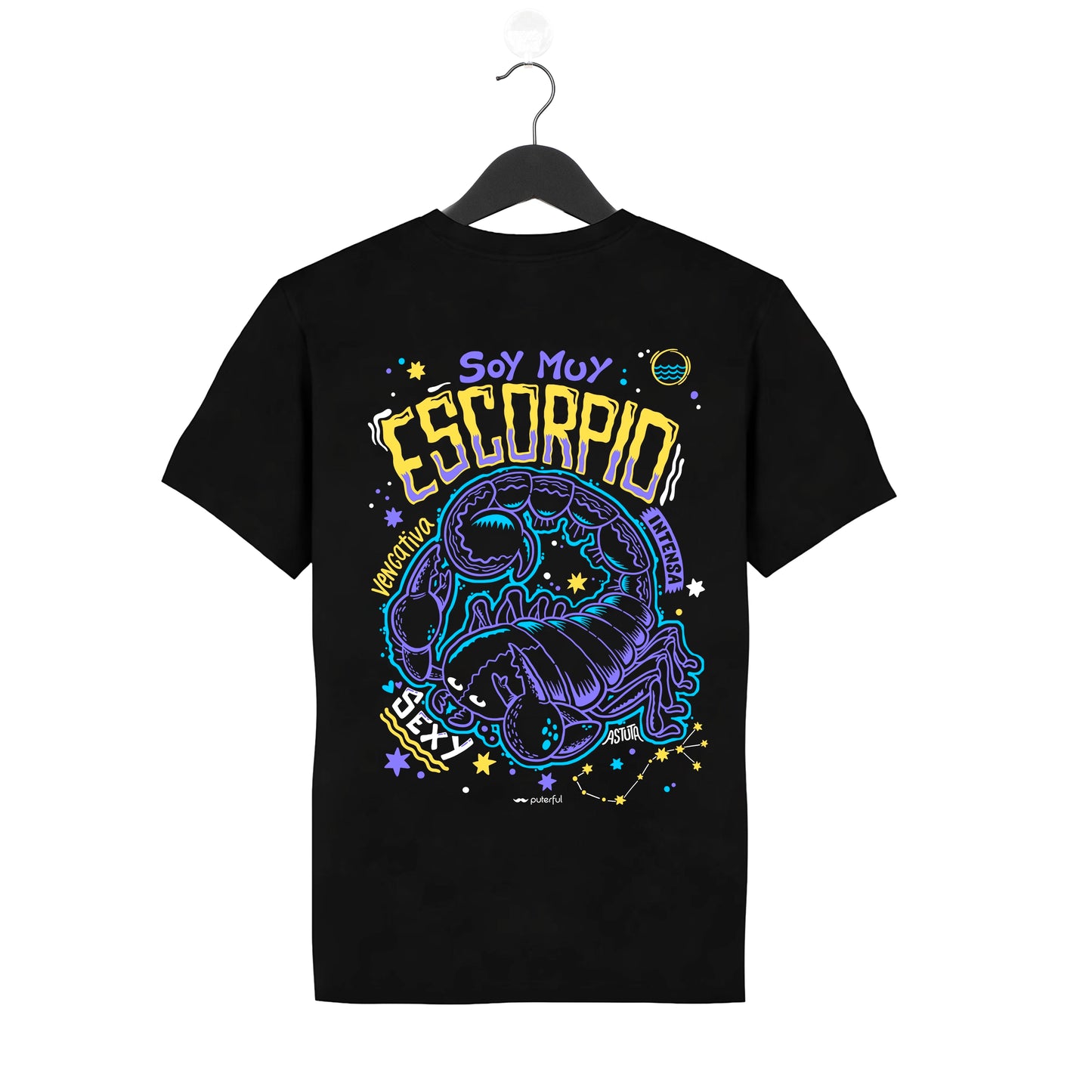 Camiseta PTFL Negra – ZODIACO Escorpio