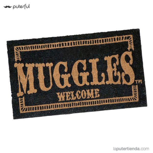 Felpudo Muggles Welcome - Harry Potter