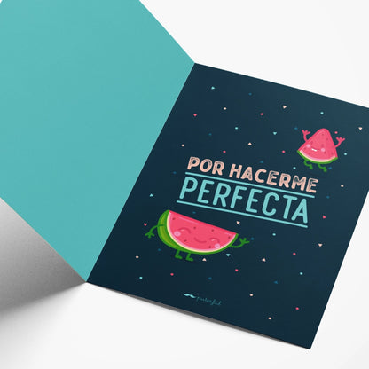Tarjeta - Gracias papá Azul Marino