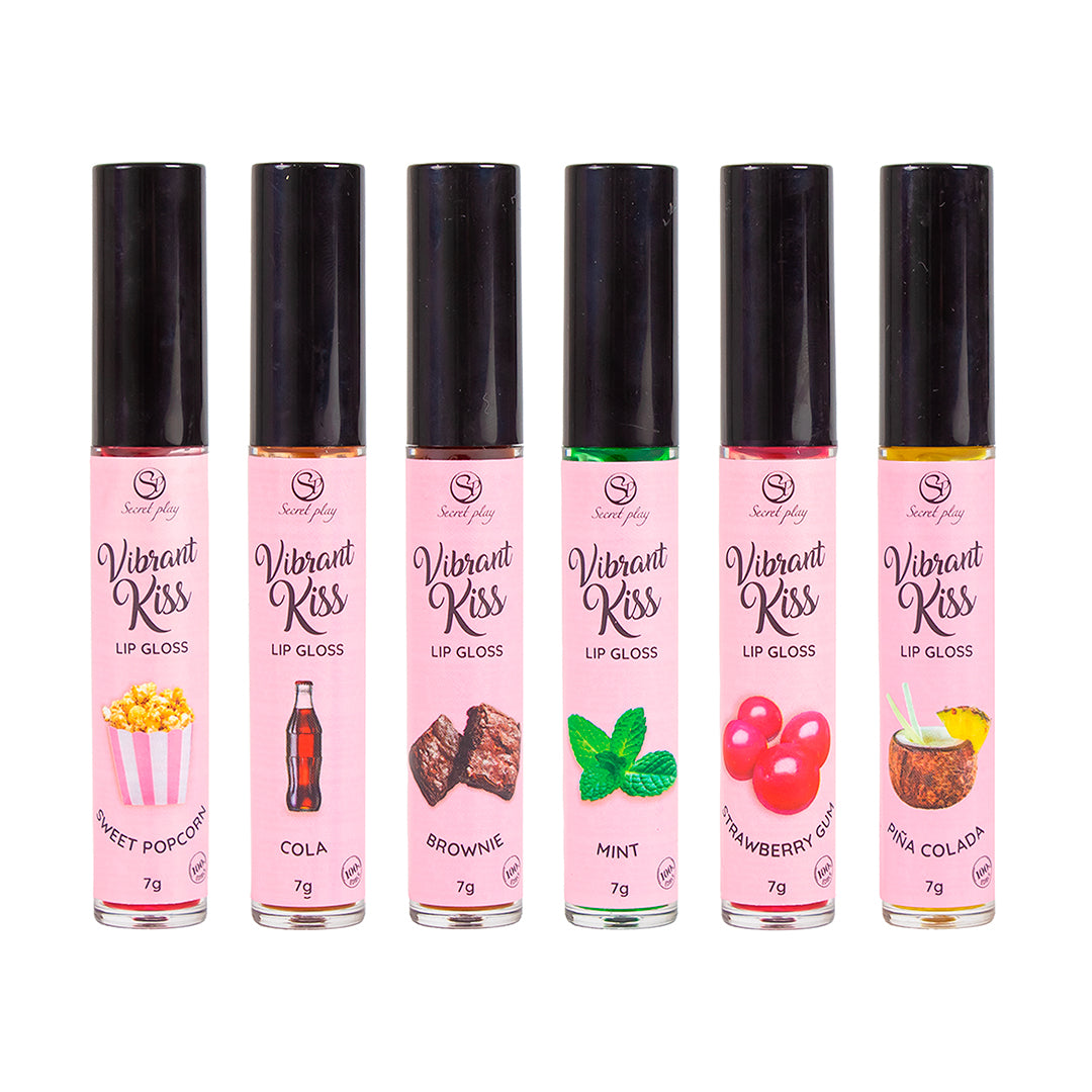 Lip Gloss Vibrant Kiss – Varios sabores