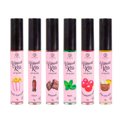 Lip Gloss Vibrant Kiss – Varios sabores