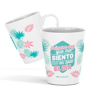 Taza Cónica - Primera vez que me siento