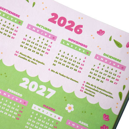 Agenda Escolar 26/27 - Estoy un poquito mejor que muerta