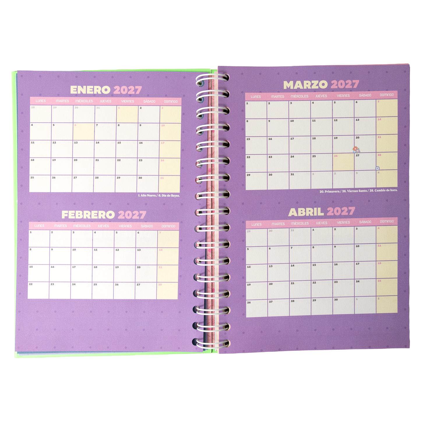 Agenda Escolar 26/27 - Estoy un poquito mejor que muerta