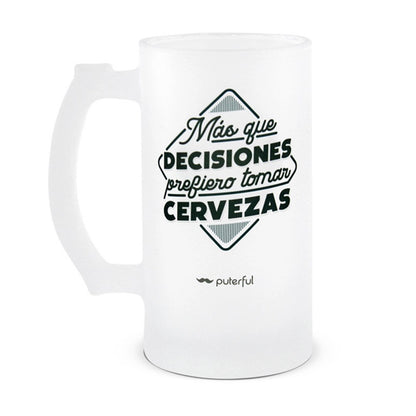 Jarra Cerveza 500ml – Decisiones
