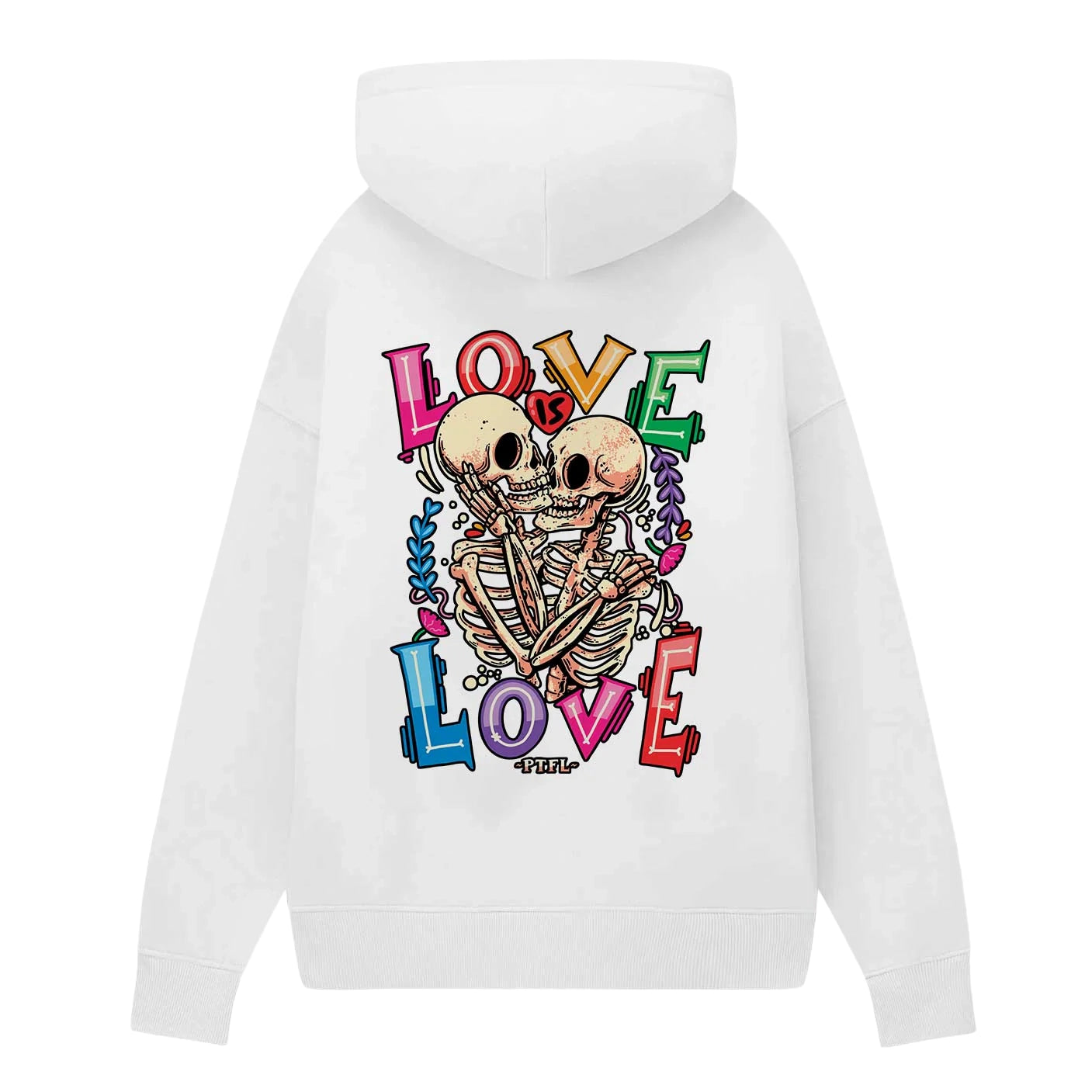 Sudadera PTFL Blanca - Love is love