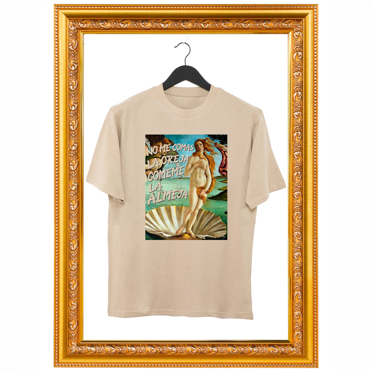 Camiseta oversize - ART No me comas la oreja