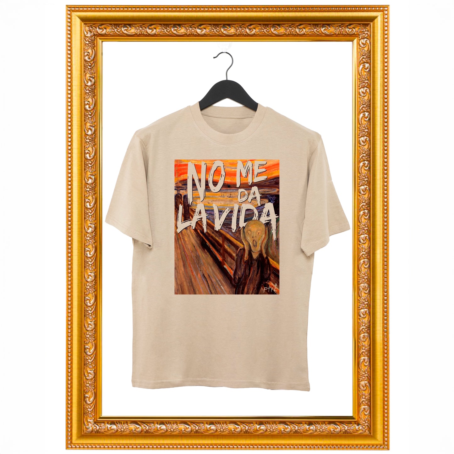 Camiseta oversize - ART No me da la vida