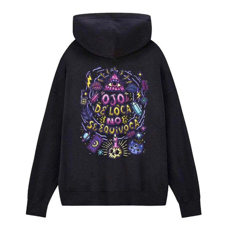 Sudadera PTFL Negra - Ojo de loca
