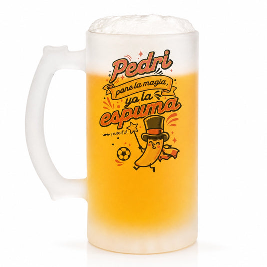 Jarra Cerveza 500ml – Pedri pone la magia