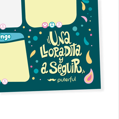 Planificador semanal - Lloradita