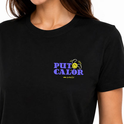 Camiseta Negra – Put✿ calor