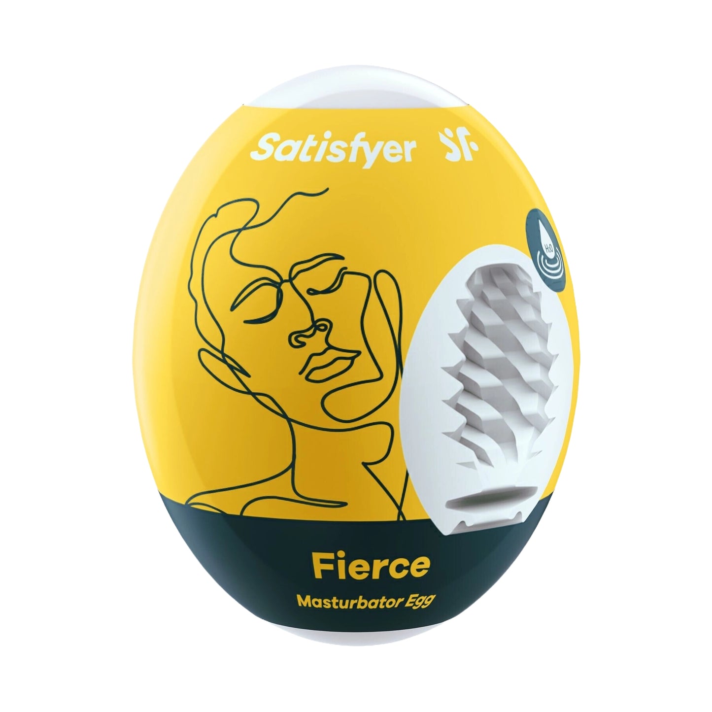 Huevo Masturbador Amarillo - Fierce