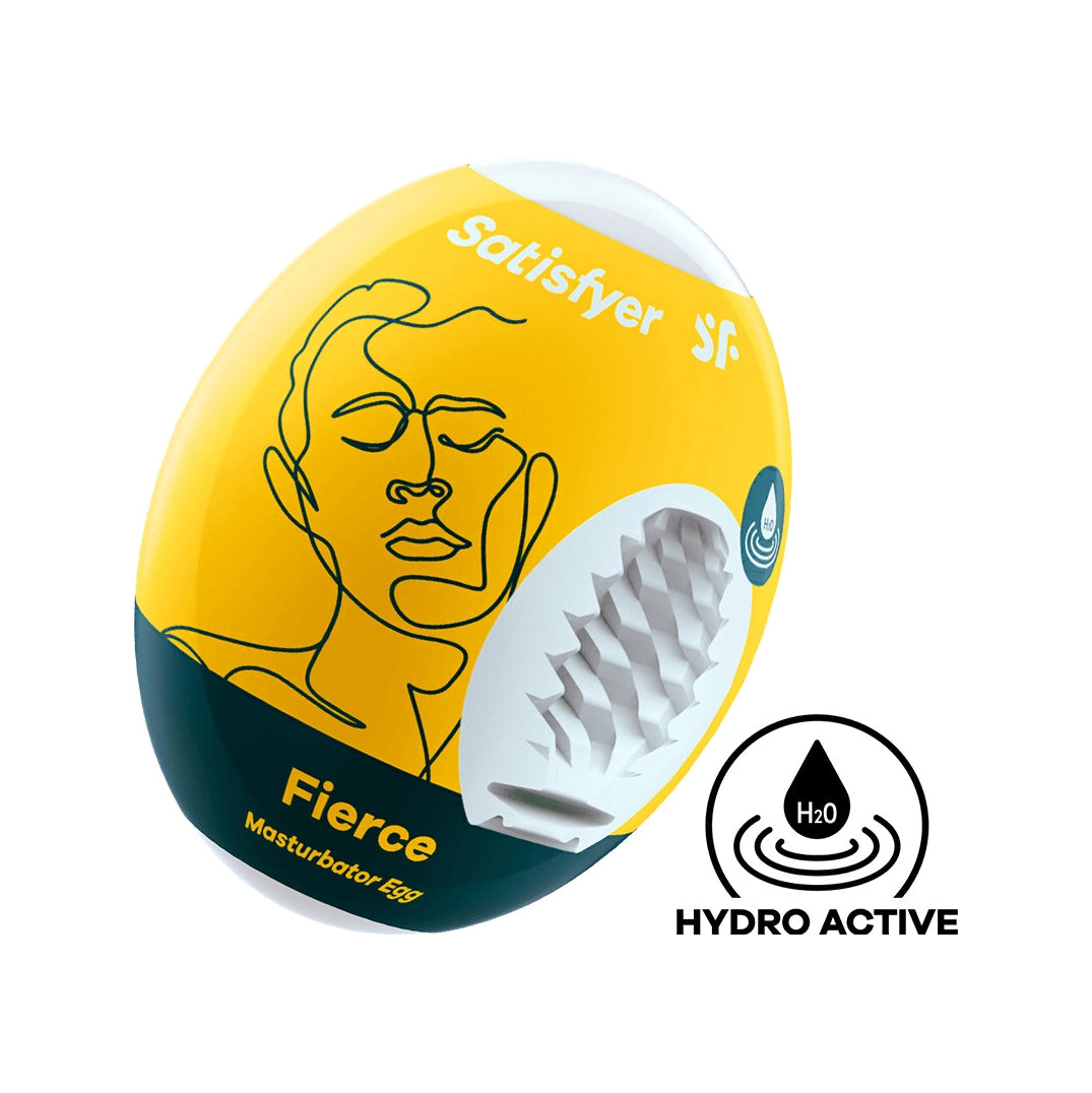 Huevo Masturbador Amarillo - Fierce