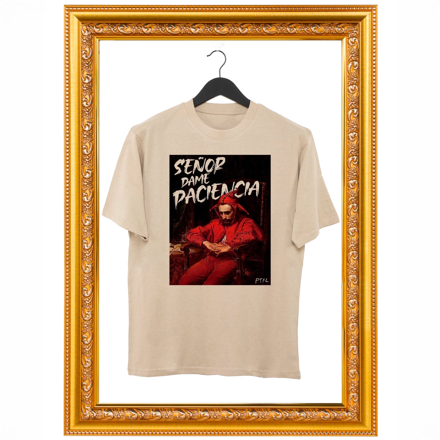 Camiseta oversize - ART Dame paciencia