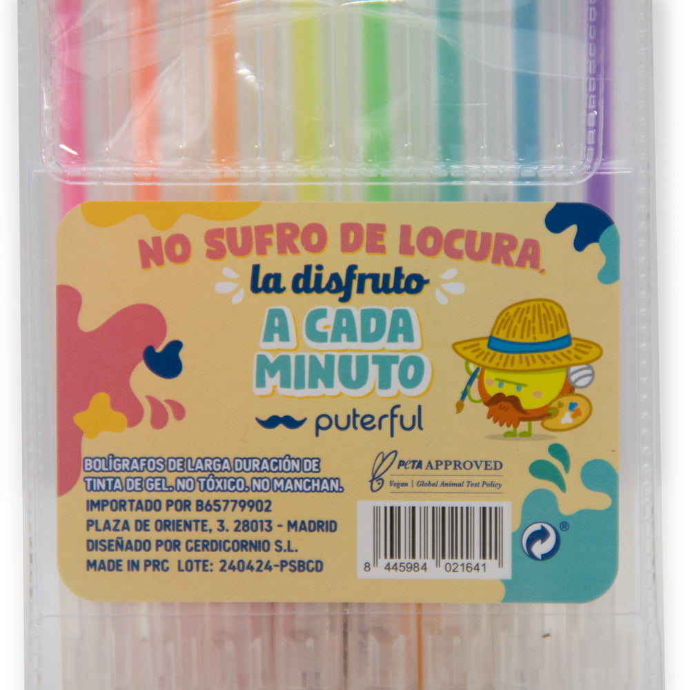 Set de bolis - No sufro de locura