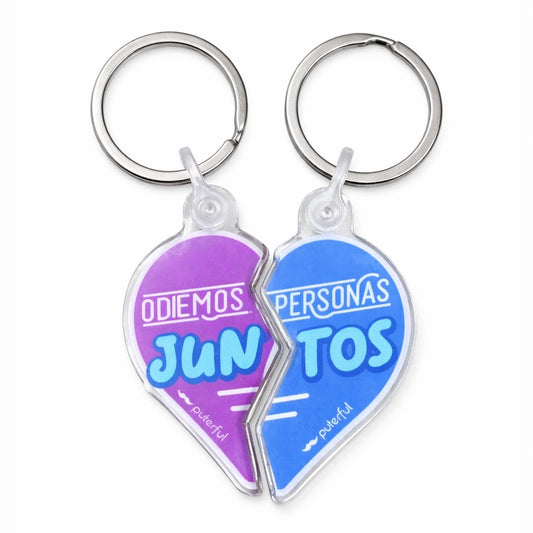 Set de llavero - Odiemos personas juntos