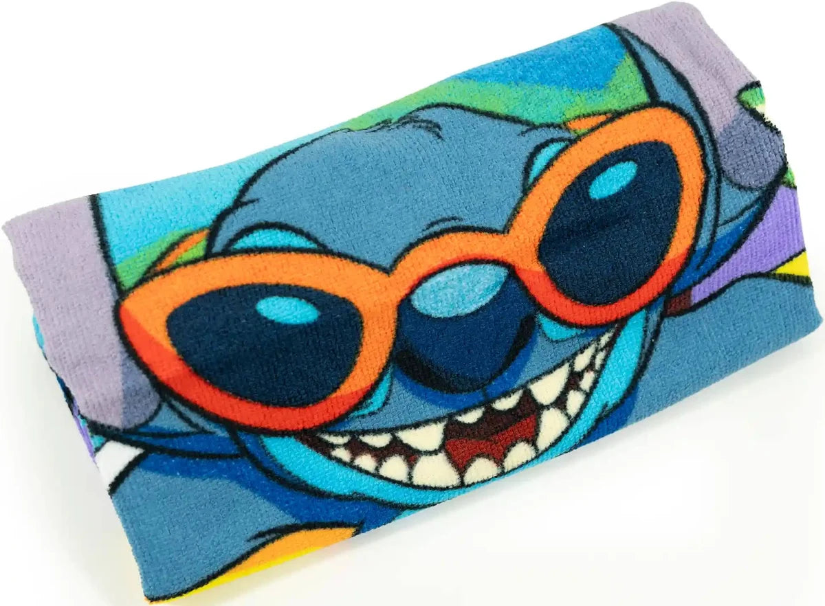 Poncho toalla Stitch microfibra